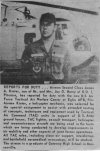 March 22, 1964- Jimbo arrives at Eglin AFB