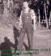 Jerry Wheeler's 21st birthday, AST #4 Alaska, 1957