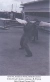 Earl Chesley turning a prop