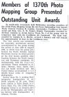 1370th PMG recieves AF Outstanding Unit Award 1957