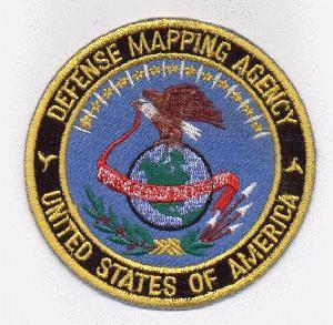 Defense Mapping Agency Patch