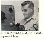 C-18 printer, A/1C Best operating
